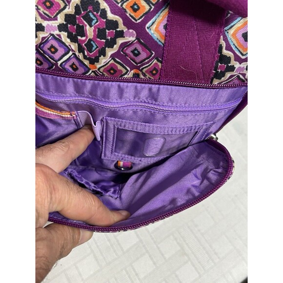 Vera Bradley Lighten Up Frame Backpack - Dream Diamonds Bag Large 23223-J82 main image 12